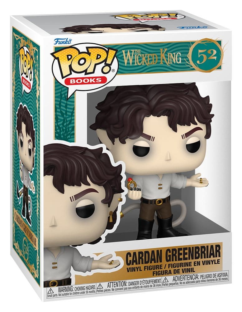 Folk of Air Series POP! Books Vinyl Figure The Wicked King - Cardan G 9 cm DS Modellismo Folk Air POP! Books Wicked King Cardan G