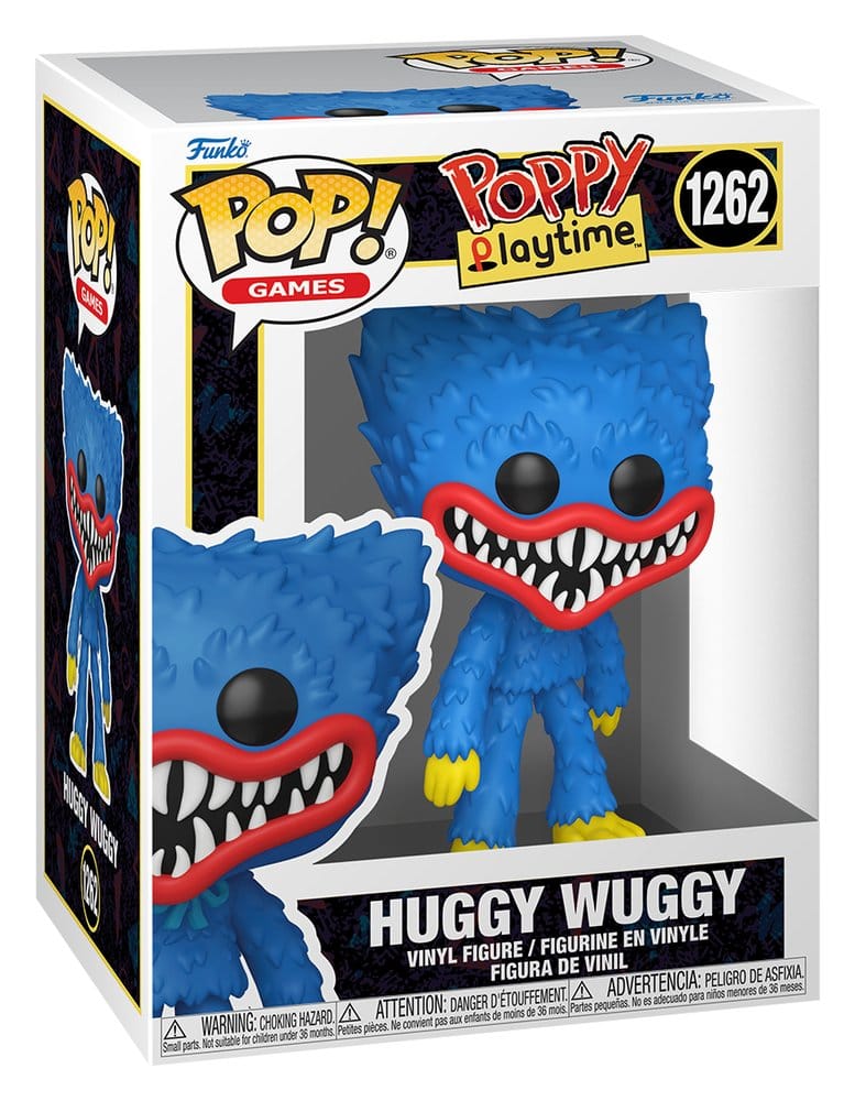 Poppy Playtime POP! Games Vinyl Figure Huggy Wuggy 9 cm DS Modellismo Poppy Playtime POP! Games Huggy Wuggy Funko