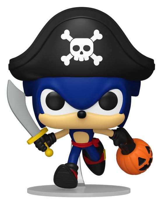Sonic the Hedgehog POP! Games Vinyl Figure Pirate Sonic 9 cm DS Modellismo Sonic Hedgehog POP! Games Pirate Sonic Funko