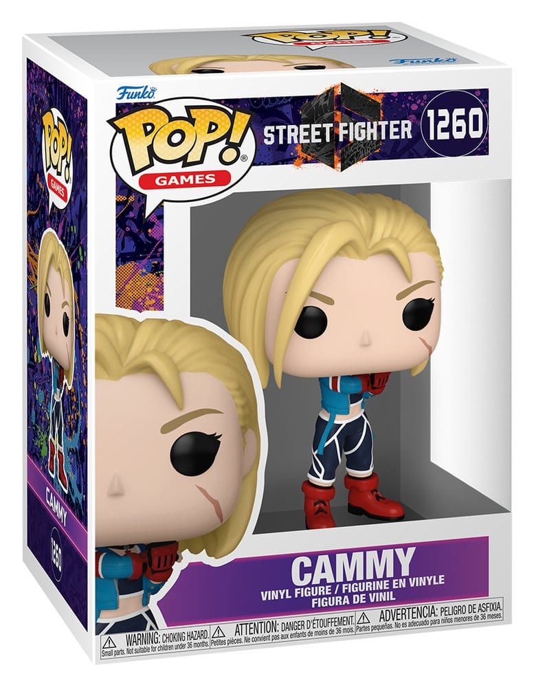 Street Fighter 6 POP! Games Vinyl Figure Cammy 9 cm DS Modellismo Street Fighter 6 POP! Games Cammy Funko