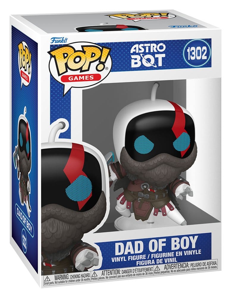 Astro Bot POP! Games Vinyl Figure Dad of Boy 9 cm DS Modellismo Astro Bot POP! Games Dad Boy Funko