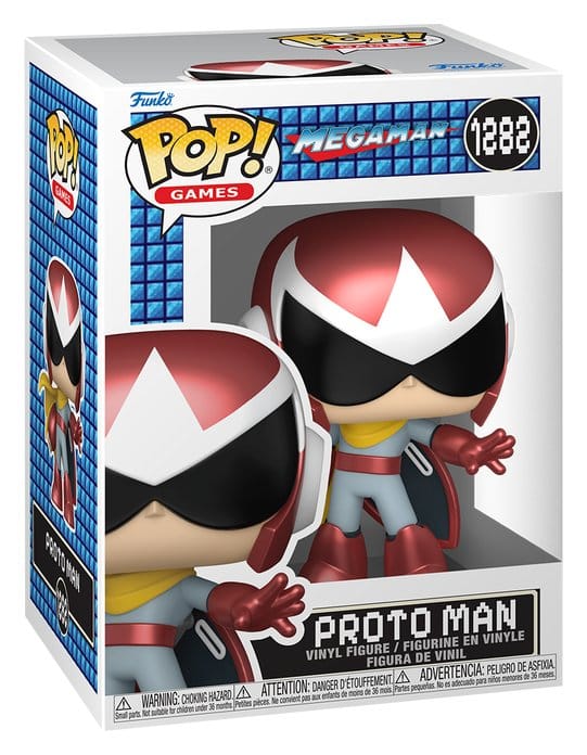 Mega Man POP! Games Vinyl Figure Proto Man 9 cm DS Modellismo Mega Man POP! Games Proto Man Funko
