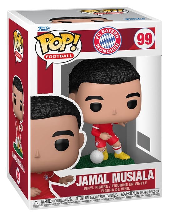 FC Bayern Munich POP! Football Vinyl Figure Jamal Musiala 9 cm DS Modellismo Fc Bayern Munich POP! Football Jamal Musiala