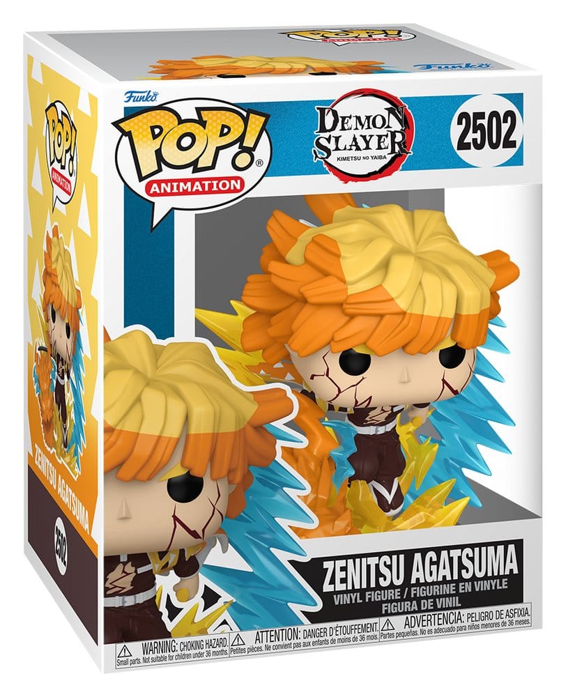 Demon Slayer: Kimetsu no Yaiba POP! Premium Vinyl Figure Zenitsu with Chase (Glow) 9 cm Assortment (3) DS Modellismo Demon Slayer: Kimetsu no Yaiba POP! Premium