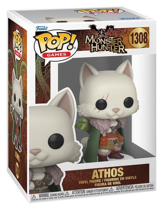 Monster Hunter Wilds POP! Games Vinyl Figure Athos 9 cm DS Modellismo Monster Hunter Wilds POP! Games Athos Funko