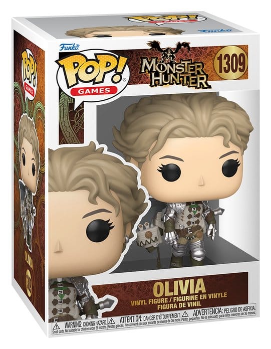 Monster Hunter Wilds POP! Games Vinyl Figure Olivia 9 cm DS Modellismo Monster Hunter Wilds POP! Games Olivia Funko