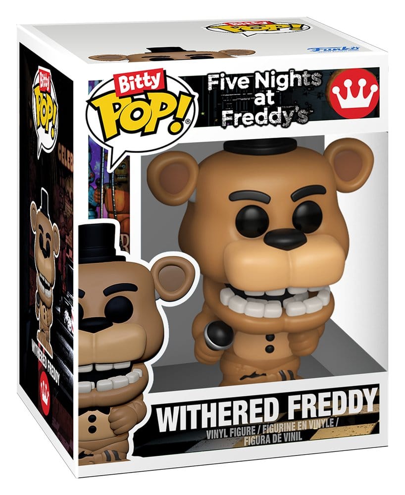 Five Nights at Freddy's Bitty POP! Vinyl Figure 2-Pack Withered Freddy & Sun & Moon 2 cm DS Modellismo Five Nights at Freddy's Bitty POP! Withered