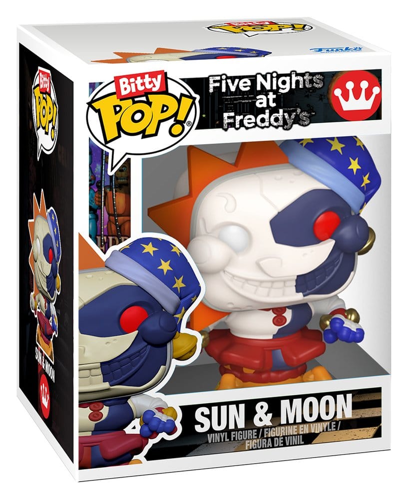 Five Nights at Freddy's Bitty POP! Vinyl Figure 2-Pack Withered Freddy & Sun & Moon 2 cm DS Modellismo Five Nights at Freddy's Bitty POP! Withered