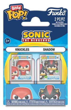 Sonic Hedgehog Bitty POP! Knuckles & Shadow