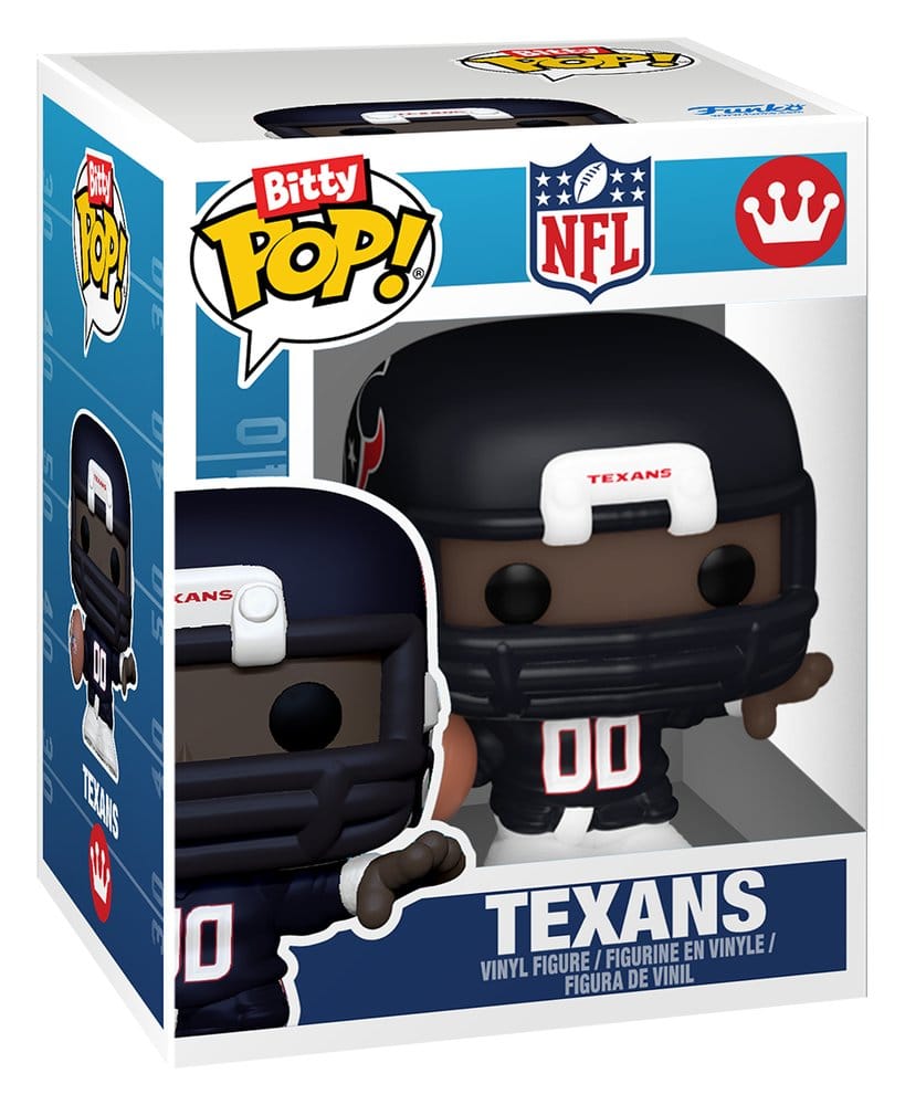 NFL Bitty POP! Helmets Vinyl Figures Afc Series 1 Assortment (12) DS Modellismo Nfl Bitty POP! Helmets Afc 1 Assortment (12)