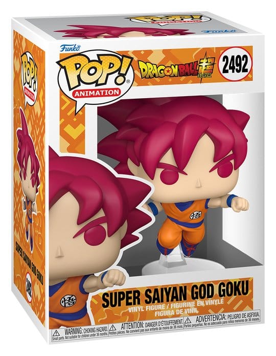 Dragon Ball Super POP! Animation Vinyl Figure Goku (Red) 9 cm DS Modellismo Dragon Ball Super POP! Animation Goku (Red)