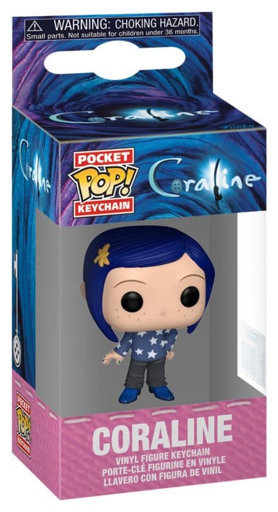 Portachiavi Coraline POP! 4 cm Coraline Sweater Display (12) DS Modellismo Portachiavi Coraline POP! Coraline Sweater