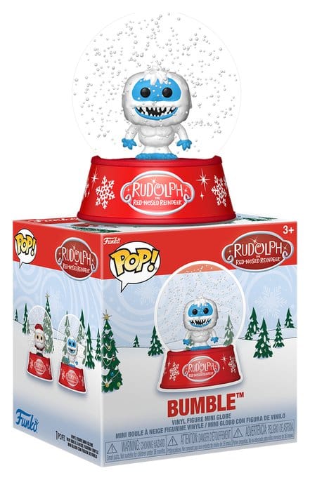 Palla di neve Rudolph the Red-Nosed Reindeer Mystery Minis 12 pc 5 cm Blind Box Display (12) DS Modellismo Palla di neve Rudolph Red-Nosed Reindeer