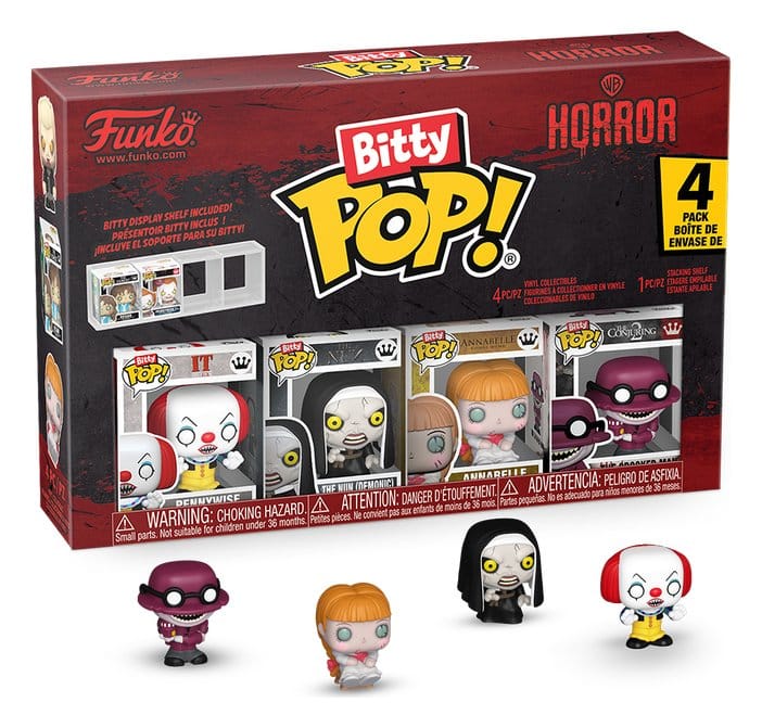 IT Bitty POP! Vinyl Figure 4-Pack Pennywise 2,5 cm DS Modellismo IT Bitty POP! 4-Pack Pennywise 2,5 Funko