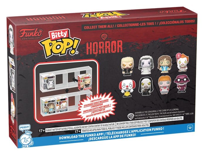 IT Bitty POP! Vinyl Figure 4-Pack Pennywise 2,5 cm DS Modellismo IT Bitty POP! 4-Pack Pennywise 2,5 Funko
