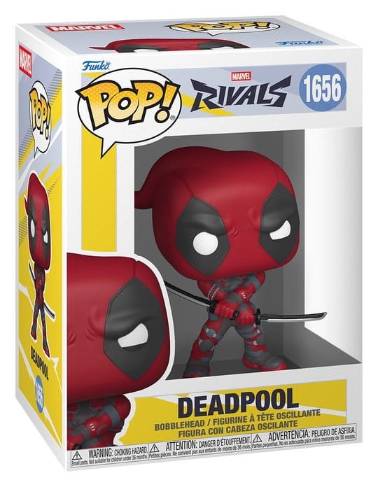 Marvel Rivals POP! Games Vinyl Figure Deadpool 9 cm DS Modellismo Marvel Rivals POP! Games Deadpool Funko