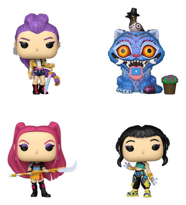 KPop Demon Hunters POP! Vinyl Figures 4-Pack Kpop DH DS Modellismo KPop Demon Hunters POP! 4-Pack Kpop Dh Funko