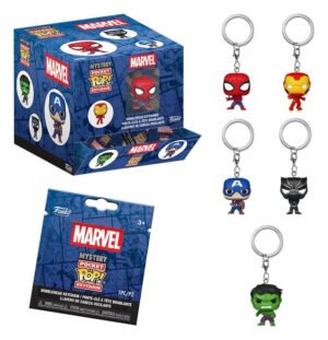 Portachiavi Marvel Comics POP! Display (12)