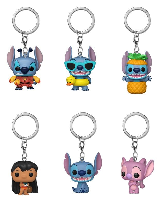 Portachiavi Lilo & Stitch POP! 4 cm Display (12) DS Modellismo Portachiavi Lilo & Stitch POP! Display (12)