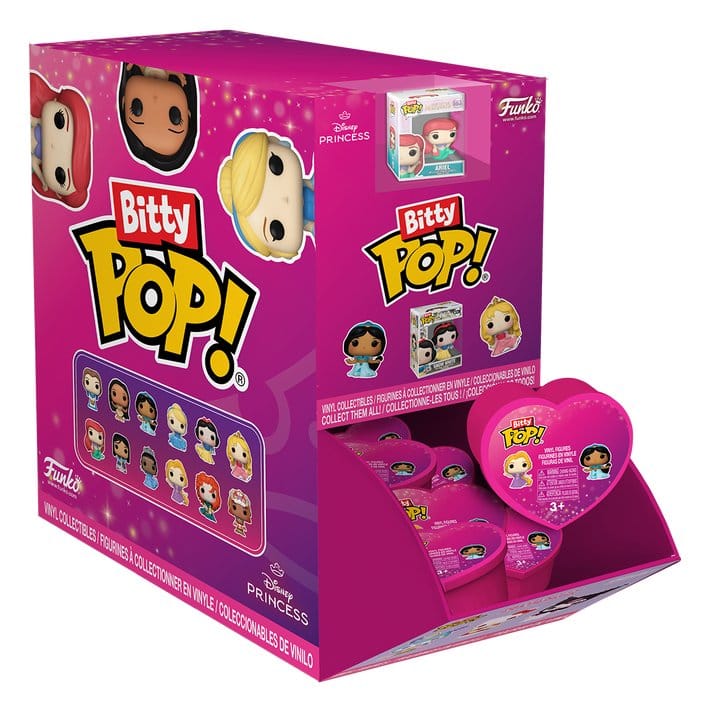 Disney Princess POP! Vinyl Figure Hearts Pdq Display (24) 2,5 cm DS Modellismo Disney Princess POP! Hearts Pdq Display (24)