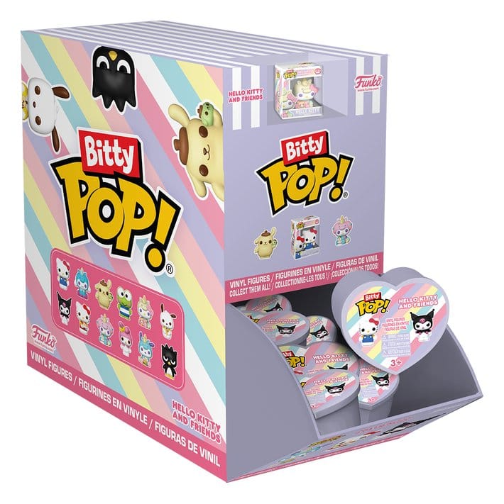 Hello Kitty&Friends POP! Vinyl Figure Hearts Pdq Display (24) 2,5 cm DS Modellismo Hello Kitty&Friends POP! Hearts Pdq Display