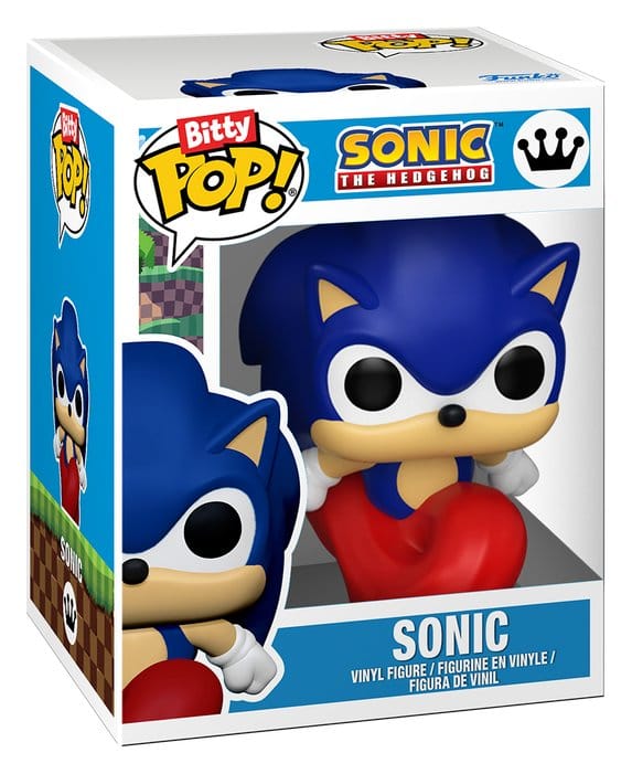 Sonic the Hedgehog Bitty POP! & Accessory Vinyl Figure 2-Pack Sonic w/KCHN 2 cm DS Modellismo Sonic Hedgehog Bitty POP! & Accessory Sonic