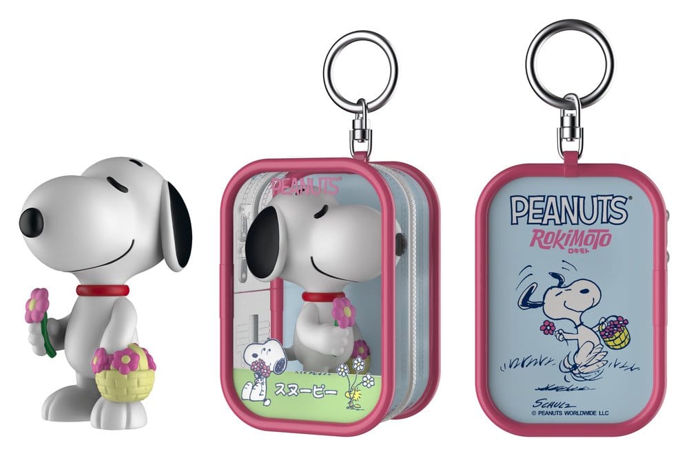 Portachiavi Peanuts Pouch Snoopy S1 Blind Box Display (12) DS Modellismo Portachiavi Peanuts Pouch Snoopy S1 Blind