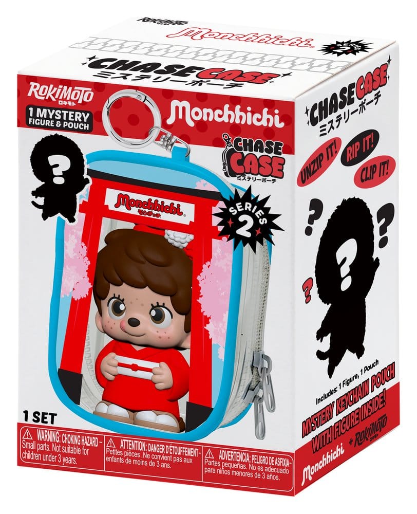 Monchhichi Chase Case Mini Figure Blind Box Series 2 9 cm DS Modellismo Monchhichi Chase Case Mini Blind Box 2