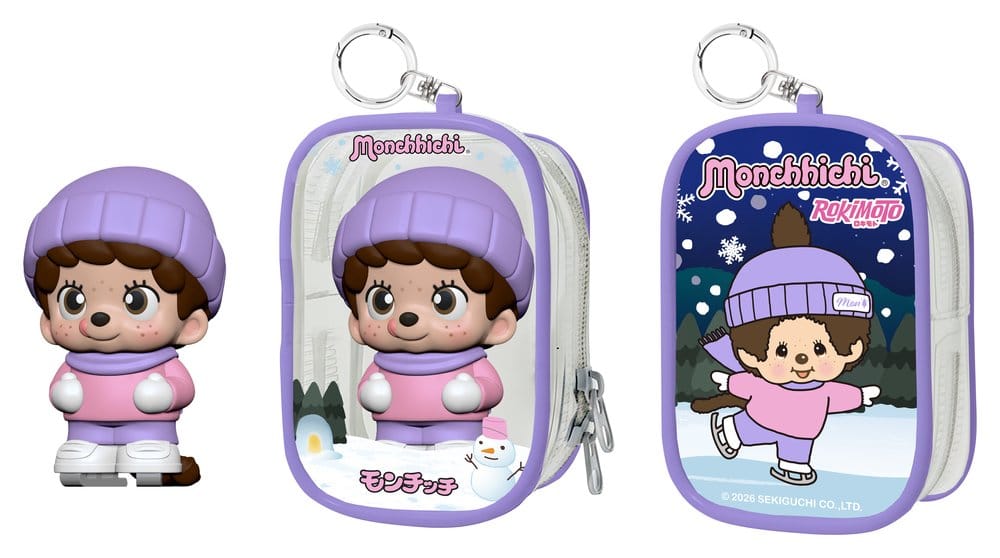 Monchhichi Chase Case Mini Figure Blind Box Series 2 9 cm DS Modellismo Monchhichi Chase Case Mini Blind Box 2