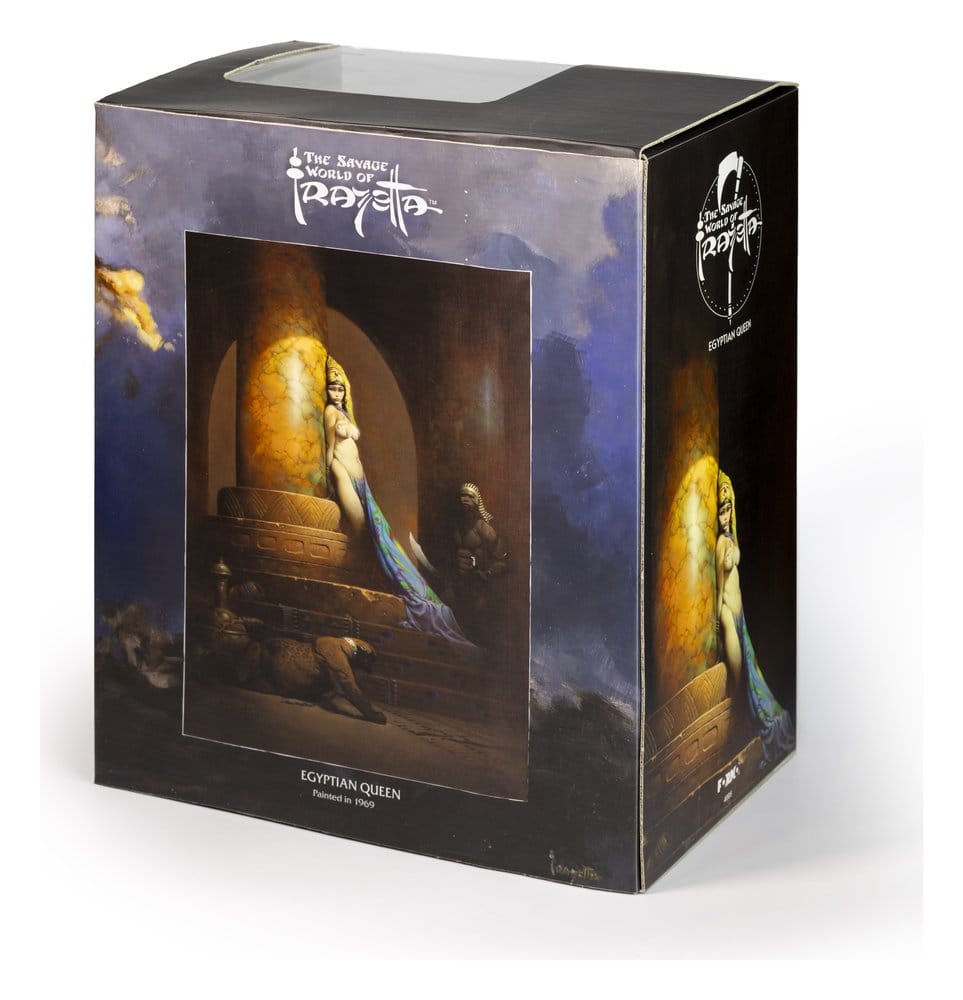 The Savage World of Frazetta Action Figure Set Egyptian Queen & The Guard (Museum Edition) 14 cm DS Modellismo Savage World Frazetta Action Egyptian Queen