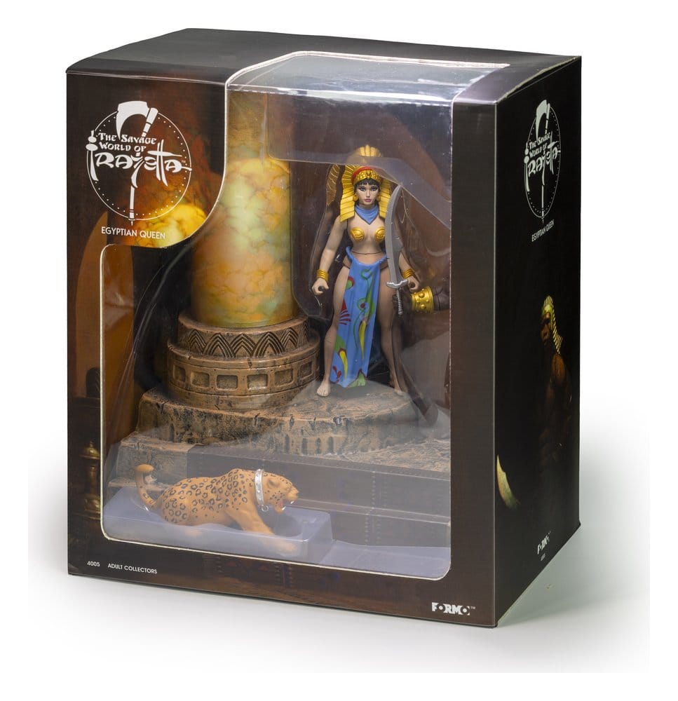 The Savage World of Frazetta Action Figure Set Egyptian Queen & The Guard (Museum Edition) 14 cm DS Modellismo Savage World Frazetta Action Egyptian Queen