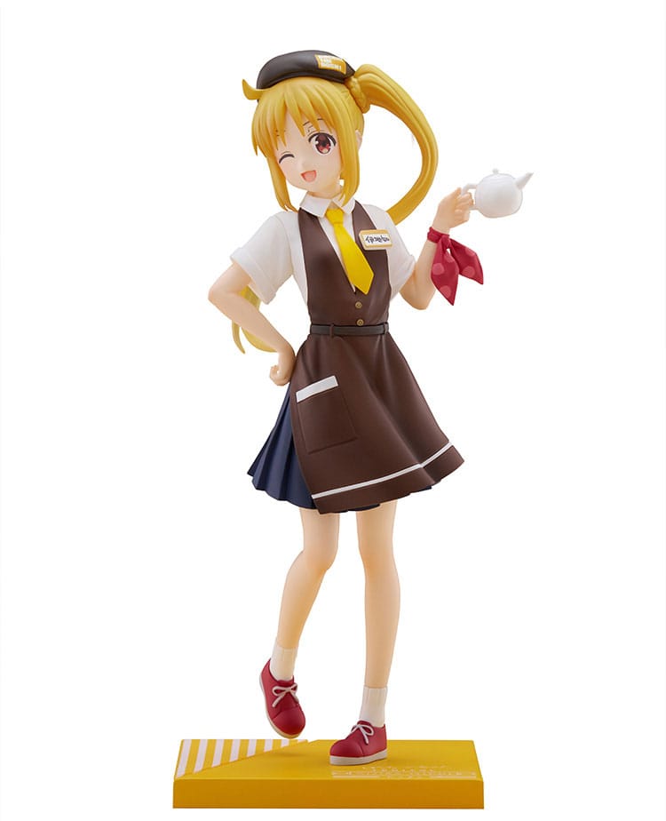 Statua Bocchi the Rock! Tenitol PVC Nijika Ijichi Café Style Ver. 20 cm DS Modellismo Statua Bocchi Rock! Tenitol Nijika Ijichi