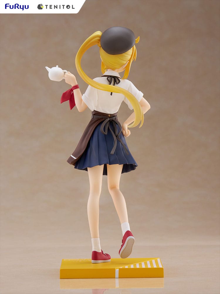 Statua Bocchi the Rock! Tenitol PVC Nijika Ijichi Café Style Ver. 20 cm DS Modellismo Statua Bocchi Rock! Tenitol Nijika Ijichi