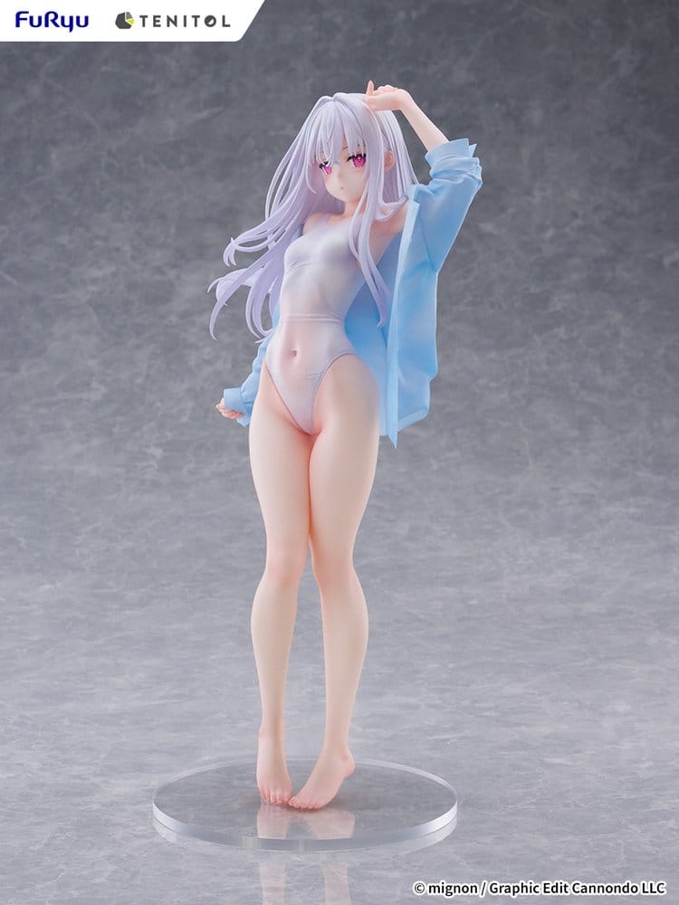 Mignon Works Tenitol Tall PVC Figure Shiro Swimsuit Ver. 30 cm DS Modellismo Mignon Works Tenitol Tall Shiro Swimsuit