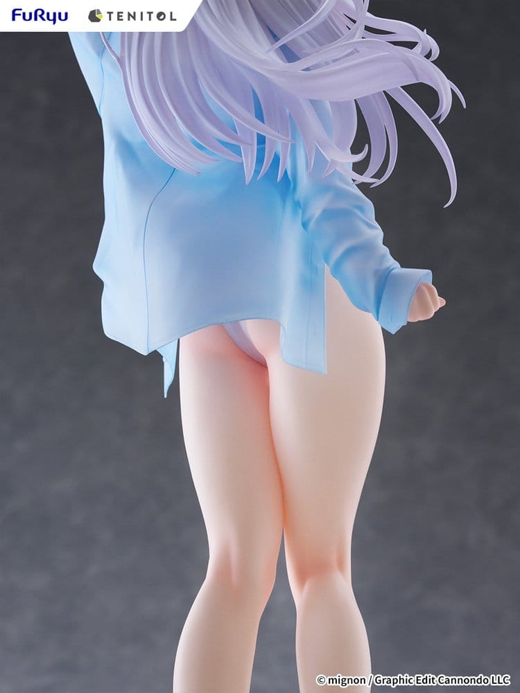 Mignon Works Tenitol Tall PVC Figure Shiro Swimsuit Ver. 30 cm DS Modellismo Mignon Works Tenitol Tall Shiro Swimsuit