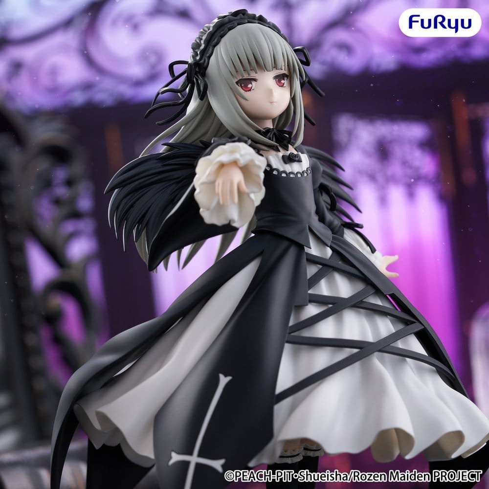 Statua Rozen Maiden Trio-Try-iT PVC Suigintou 18 cm DS Modellismo Statua Rozen Maiden Trio-Try-iT Suigintou