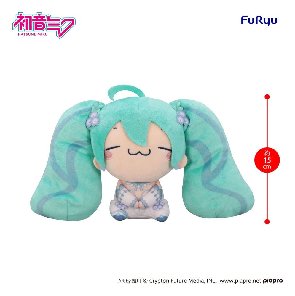Peluche Hatsune Miku Mochipico Nemophila B 15 cm DS Modellismo Peluche Hatsune Miku Mochipico Nemophila B