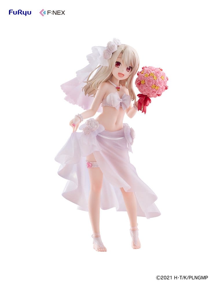Fate/kaleid liner Prisma Illya: Licht - The Nameless Girl F:nex PVC Figure 1/7 Illyasviel von Einzbern Wedding Swimsuit Ver. 21 cm DS Modellismo Fate/kaleid liner Prisma Illya: scala 1/7