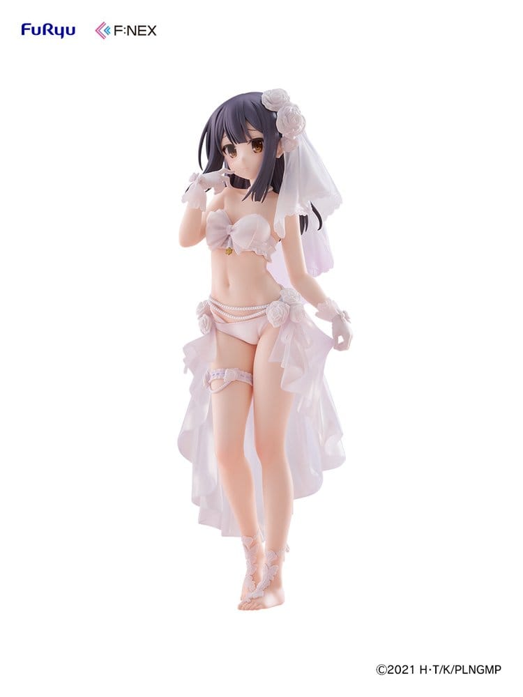 Fate/kaleid liner Prisma Illya: Licht - The Nameless Girl F:nex PVC Figure 1/7 Miyu Edelfelt Wedding Swimsuit Ver. 21 cm DS Modellismo Fate/kaleid liner Prisma Illya: scala 1/7