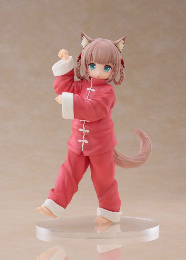 Statua My Cat Is a Kawaii Girl Palette Dress-Up Collection Kinako Nyang fu Ver. 15 cm DS Modellismo Statua My Cat Is a Kawaii Girl Palette