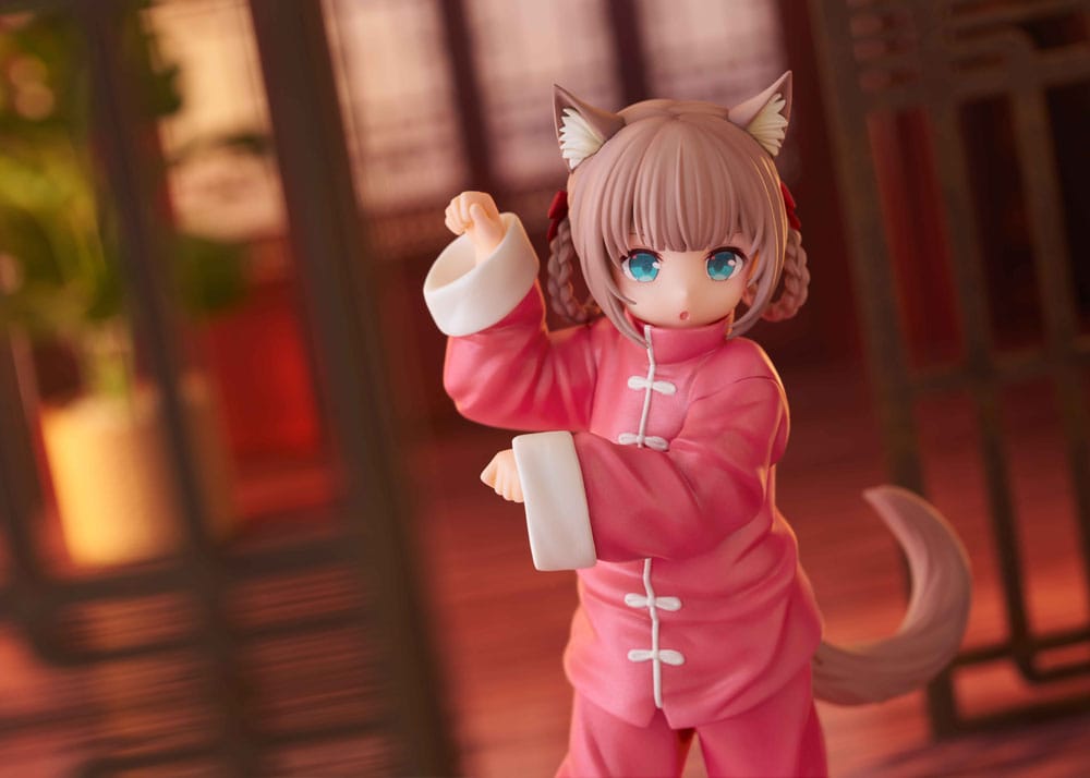 Statua My Cat Is a Kawaii Girl Palette Dress-Up Collection Kinako Nyang fu Ver. 15 cm DS Modellismo Statua My Cat Is a Kawaii Girl Palette