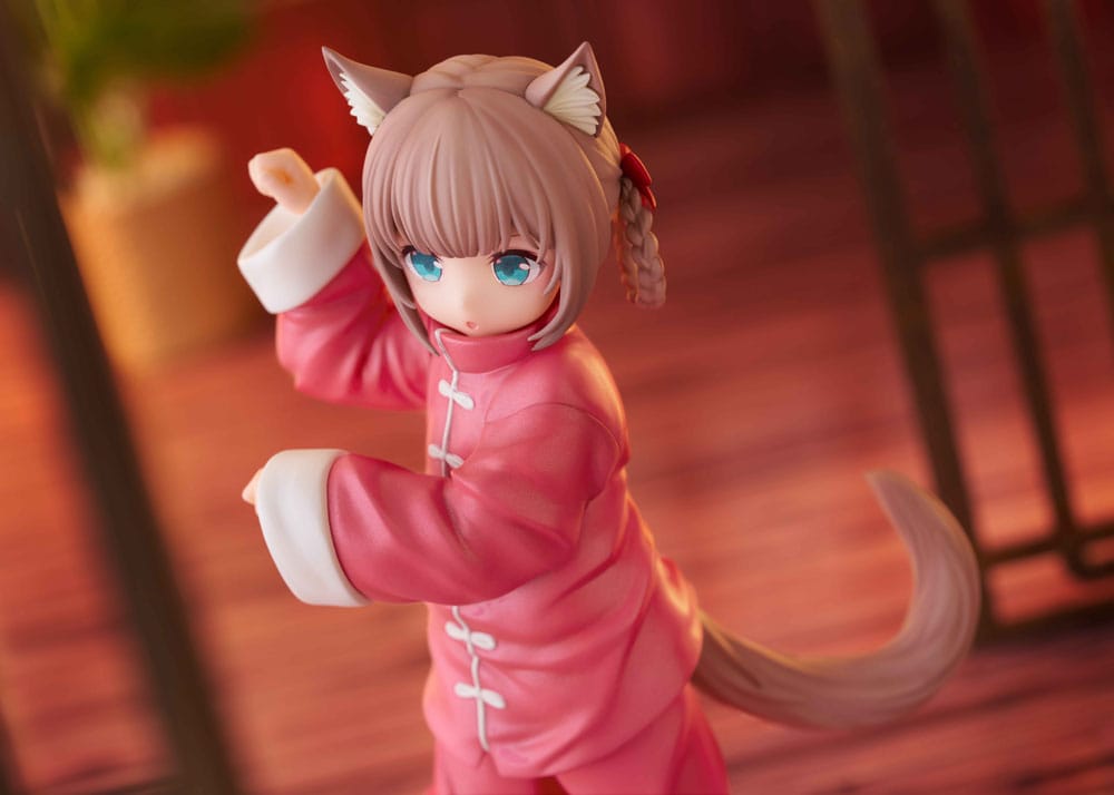 Statua My Cat Is a Kawaii Girl Palette Dress-Up Collection Kinako Nyang fu Ver. 15 cm DS Modellismo Statua My Cat Is a Kawaii Girl Palette