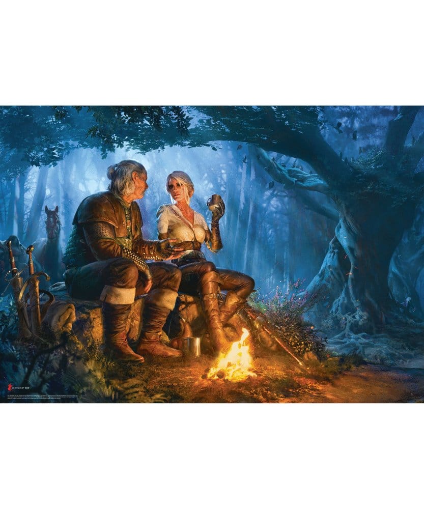 Puzzle The Witcher Journey of Ciri (1000 pieces) DS Modellismo Puzzle Witcher Journey Ciri (1000 pieces)