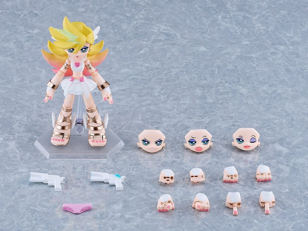 New Panty & Stocking with Garterbelt Figma Action Figure Panty: Angel ver. 12 cm DS Modellismo Panty & Stocking with Garterbelt Figma
