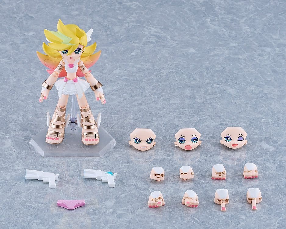 New Panty & Stocking with Garterbelt Figma Action Figures 2-Pack Panty & Stocking: Angel ver. 12 cm DS Modellismo Panty & Stocking with Garterbelt Figma
