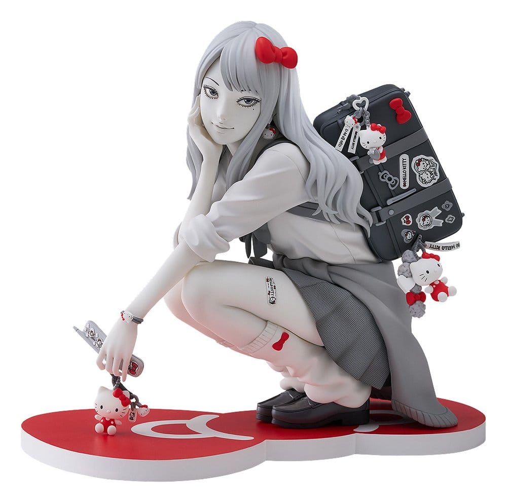 Junji Ito PVC Figure Gyaru Tomie x Hello Kitty 14 cm DS Modellismo Junji Ito Gyaru Tomie x Hello Kitty