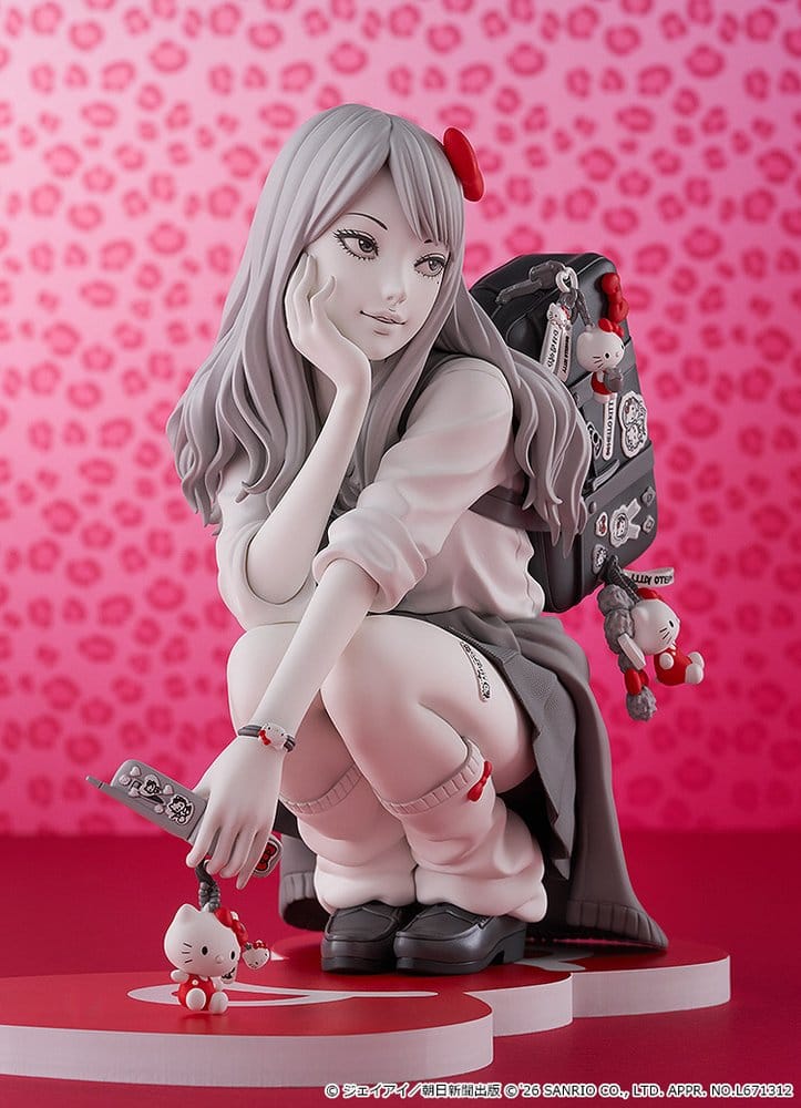 Junji Ito PVC Figure Gyaru Tomie x Hello Kitty 14 cm DS Modellismo Junji Ito Gyaru Tomie x Hello Kitty