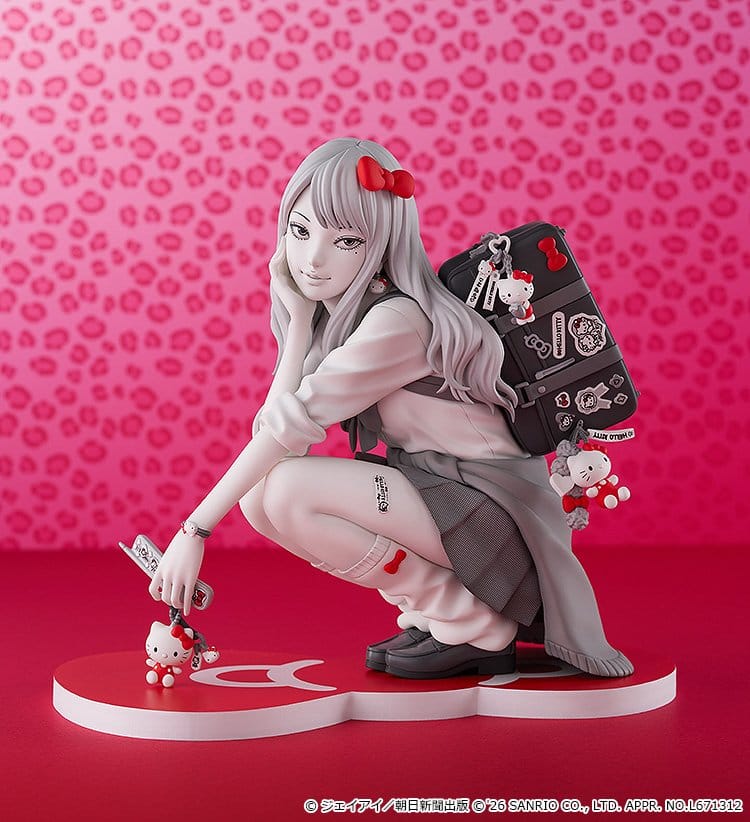 Junji Ito PVC Figure Gyaru Tomie x Hello Kitty 14 cm DS Modellismo Junji Ito Gyaru Tomie x Hello Kitty