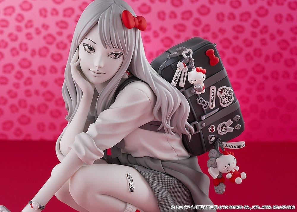 Junji Ito PVC Figure Gyaru Tomie x Hello Kitty 14 cm DS Modellismo Junji Ito Gyaru Tomie x Hello Kitty