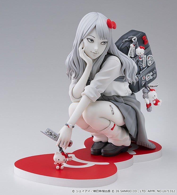 Junji Ito PVC Figure Gyaru Tomie x Hello Kitty 14 cm DS Modellismo Junji Ito Gyaru Tomie x Hello Kitty